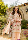 Stunning Digital Printed Voil Dupatta and Embroidered Lawn Lazerwork Front.